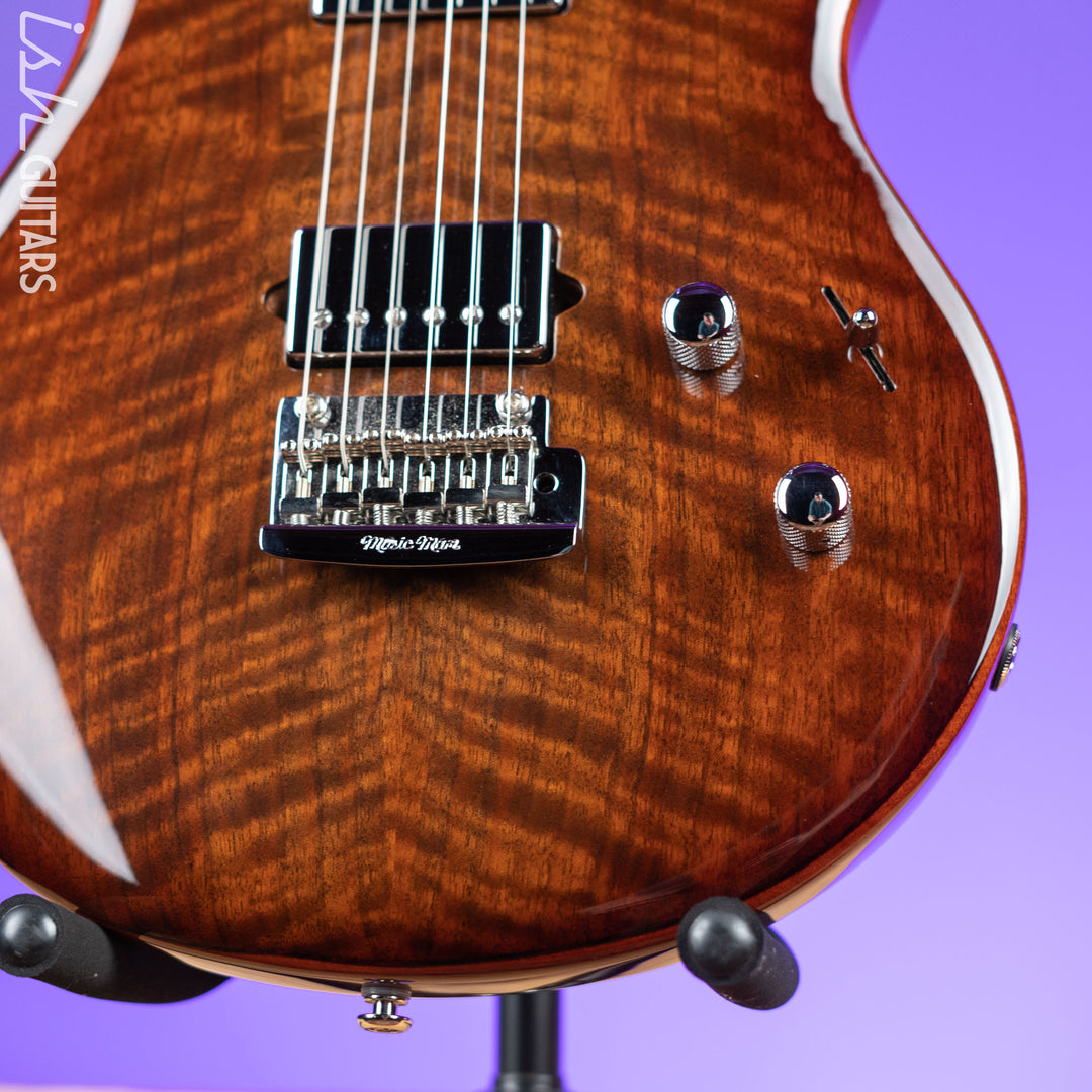 2017 Ernie Ball Music Man BFR Luke III Claro Walnut
