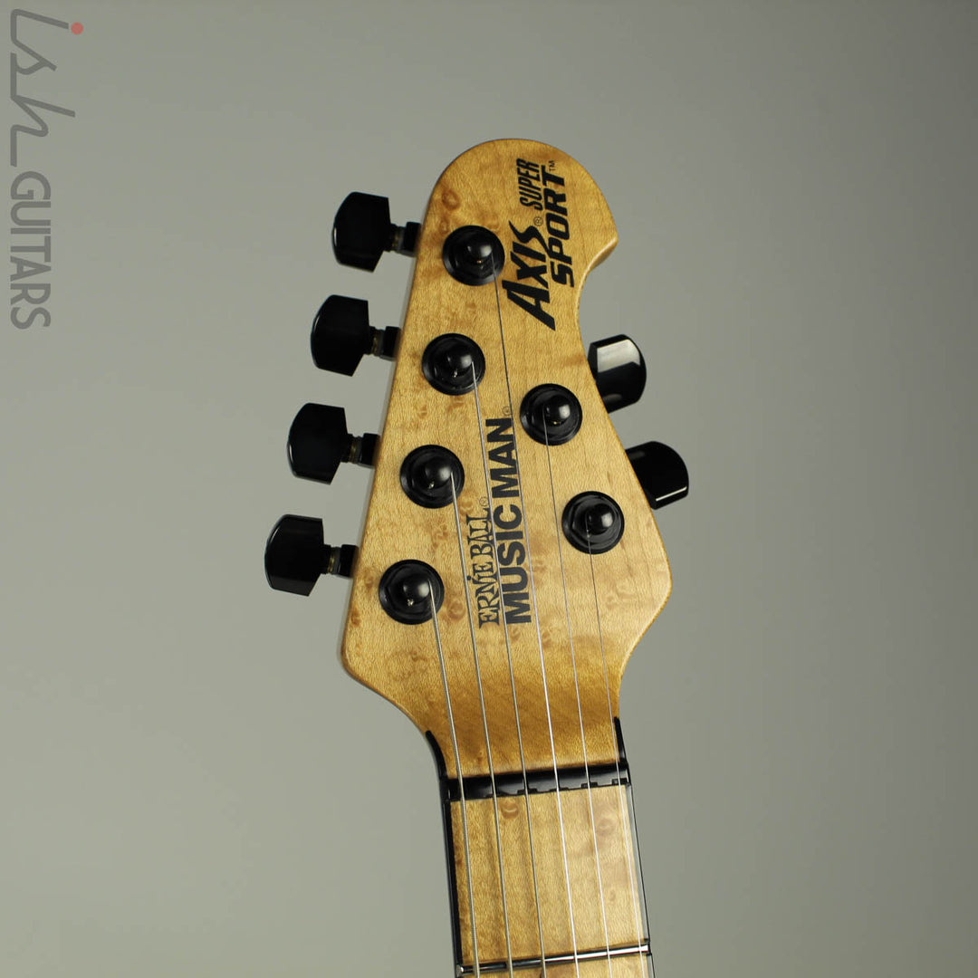 2017 Ernie Ball Music Man BFR Axis Super Sport Buckeye Burl