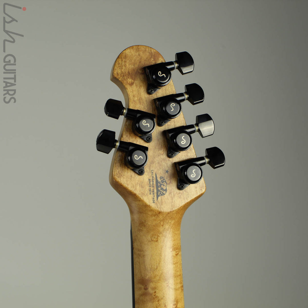 2017 Ernie Ball Music Man BFR Axis Super Sport Buckeye Burl
