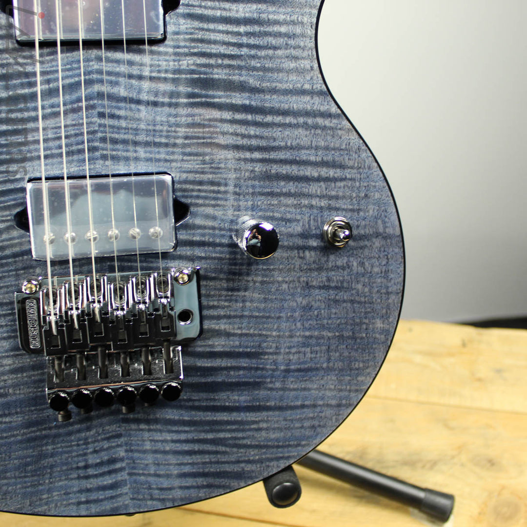 Ernie Ball Music Man BFR Axis Steel Blue Flame