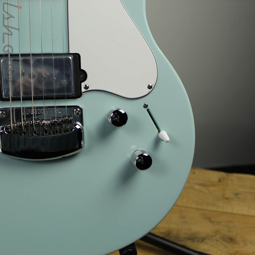 Ernie Ball Music Man BFR Valentine Baby Blue Limited Edition