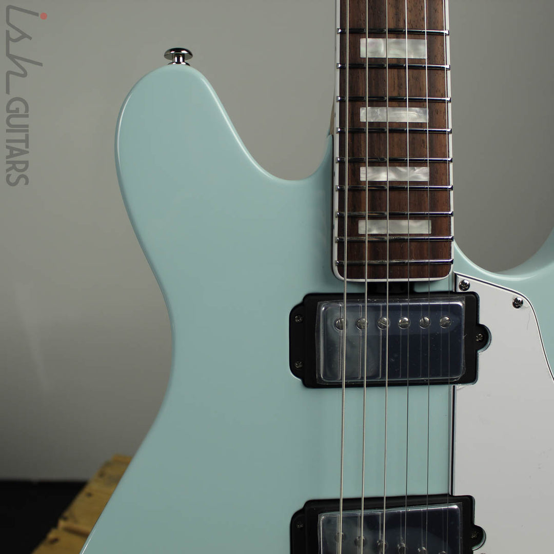 Ernie Ball Music Man BFR Valentine Baby Blue Limited Edition