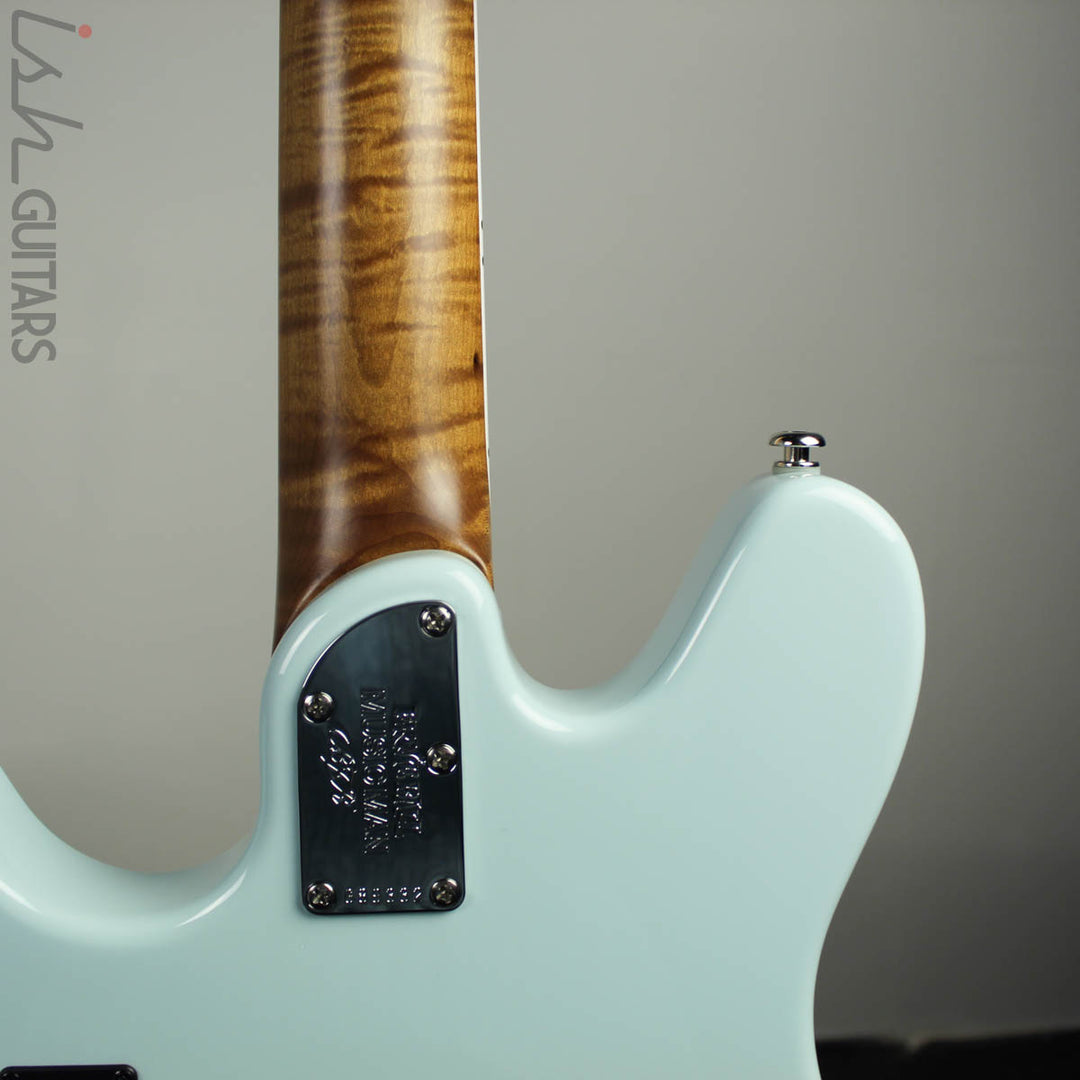 Ernie Ball Music Man BFR Valentine Baby Blue Limited Edition