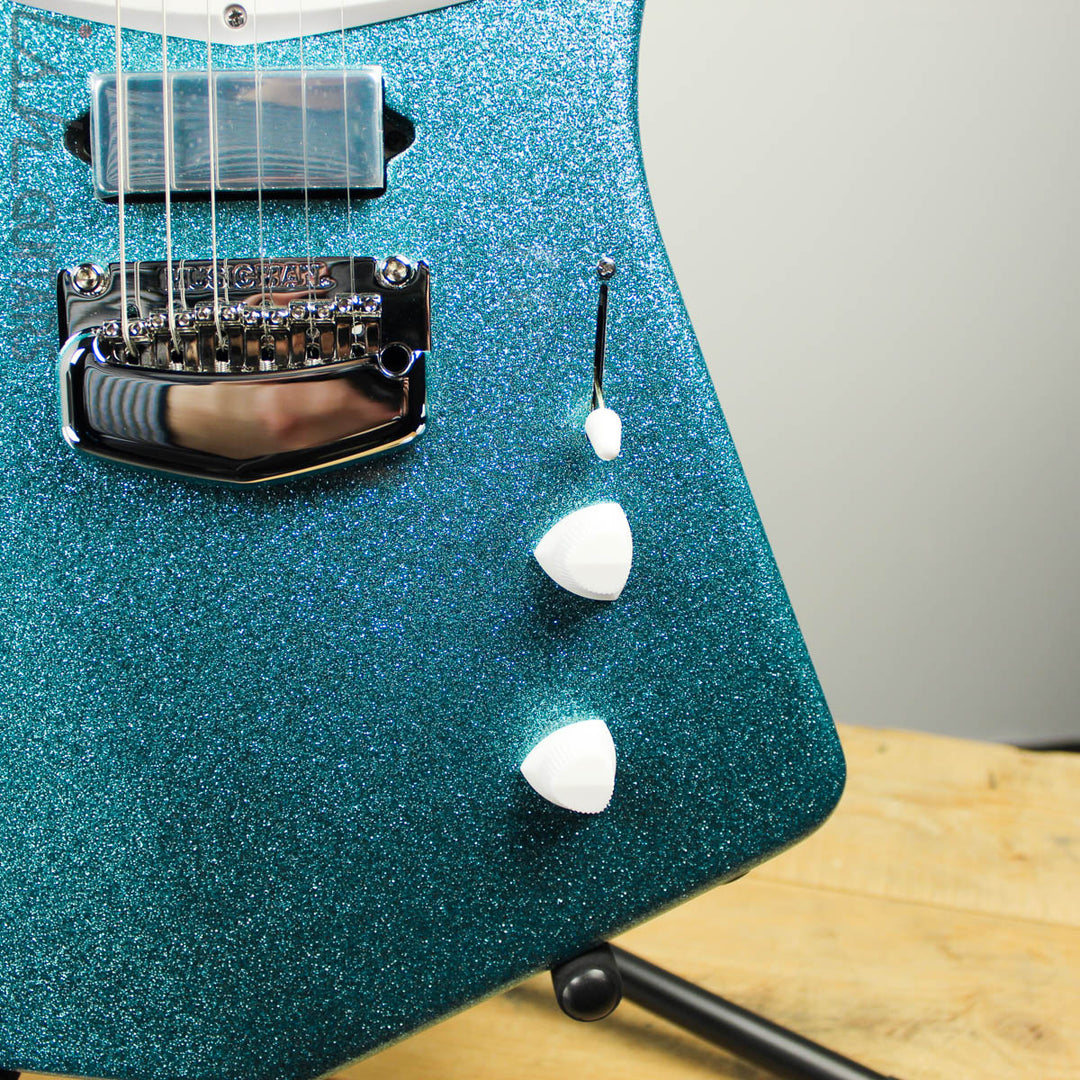 Ernie Ball Music Man BFR St. Vincent Turquoise Crush Sparkle HHH