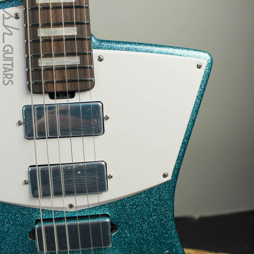 Ernie Ball Music Man BFR St. Vincent Turquoise Crush Sparkle HHH