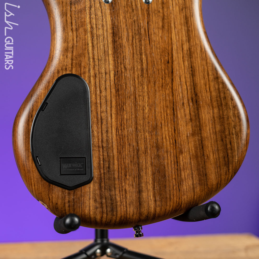 Warwick Teambuilt Pro Series Thumb 6-String Bass Natural Satin Ovangkol