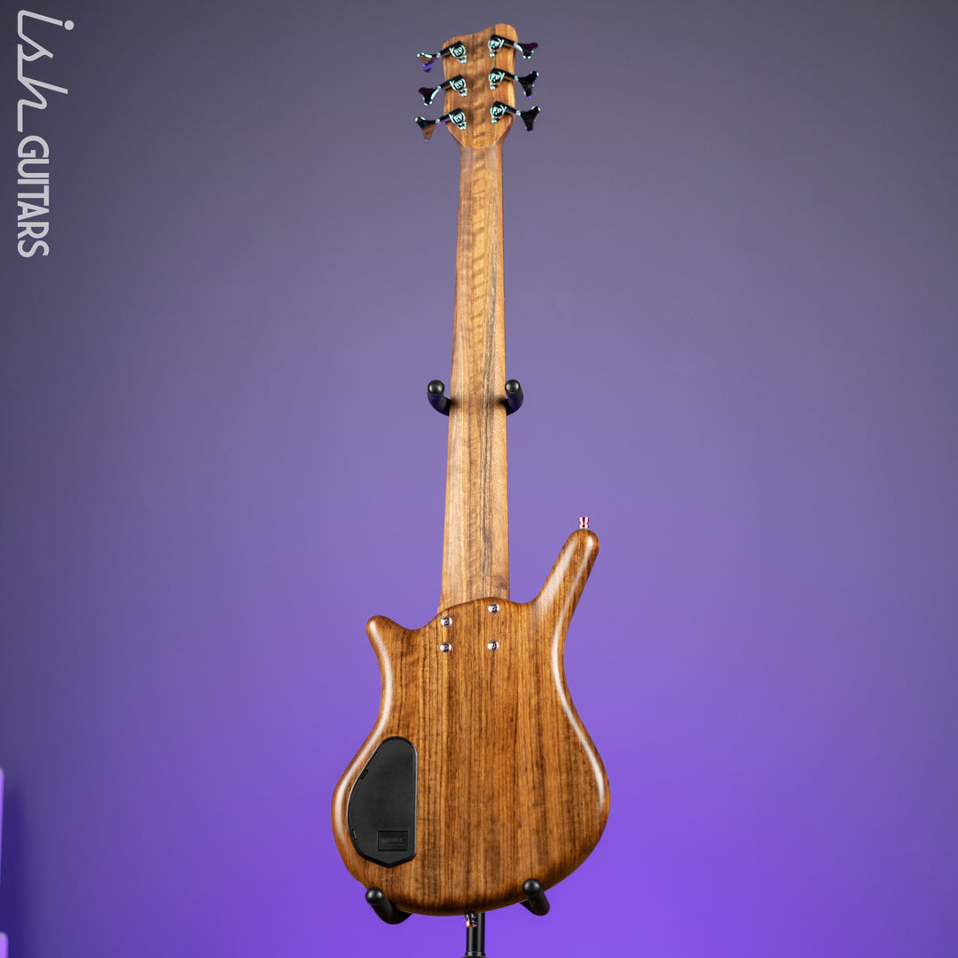 Warwick Teambuilt Pro Series Thumb 6-String Bass Natural Satin Ovangkol