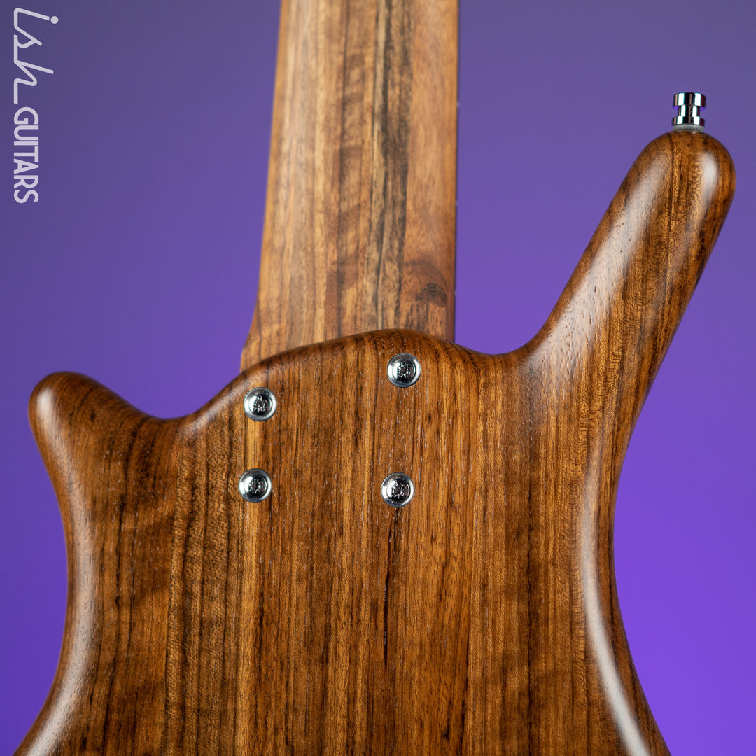Warwick Teambuilt Pro Series Thumb 6-String Bass Natural Satin Ovangkol