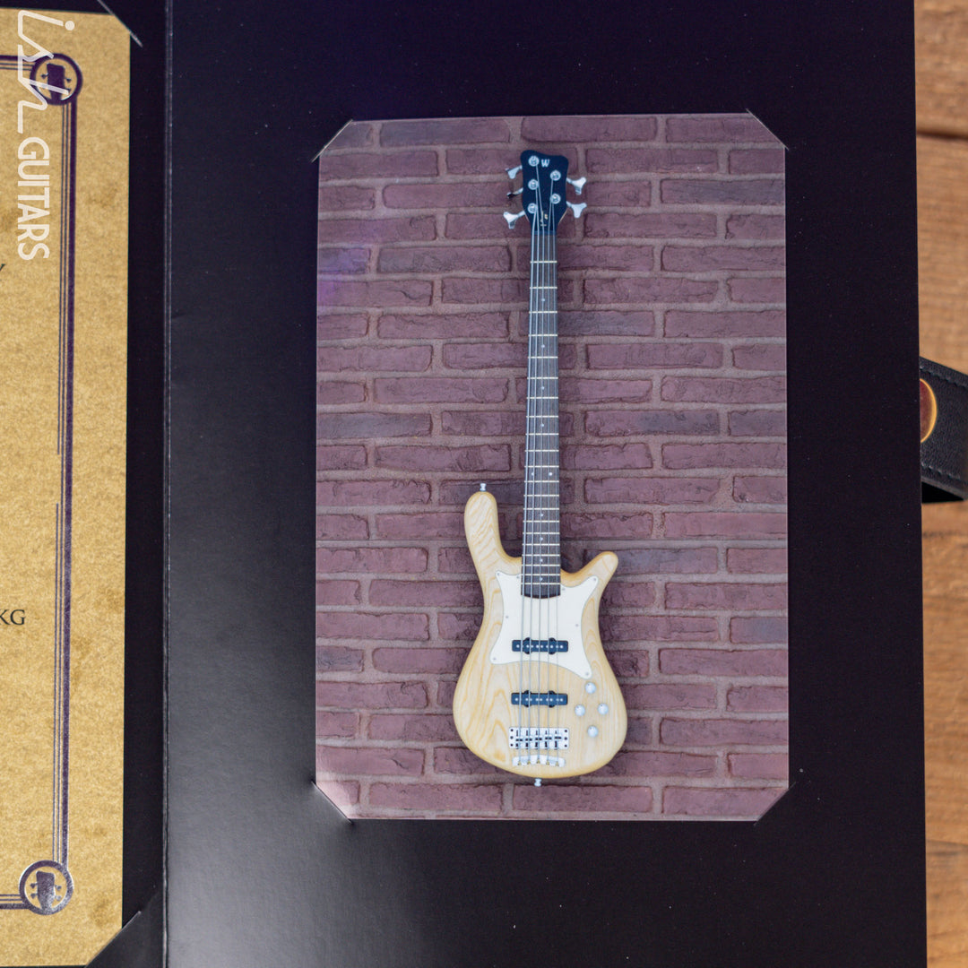 Warwick Teambuilt Pro Series Streamer CV 5-String Natural Transparent Satin