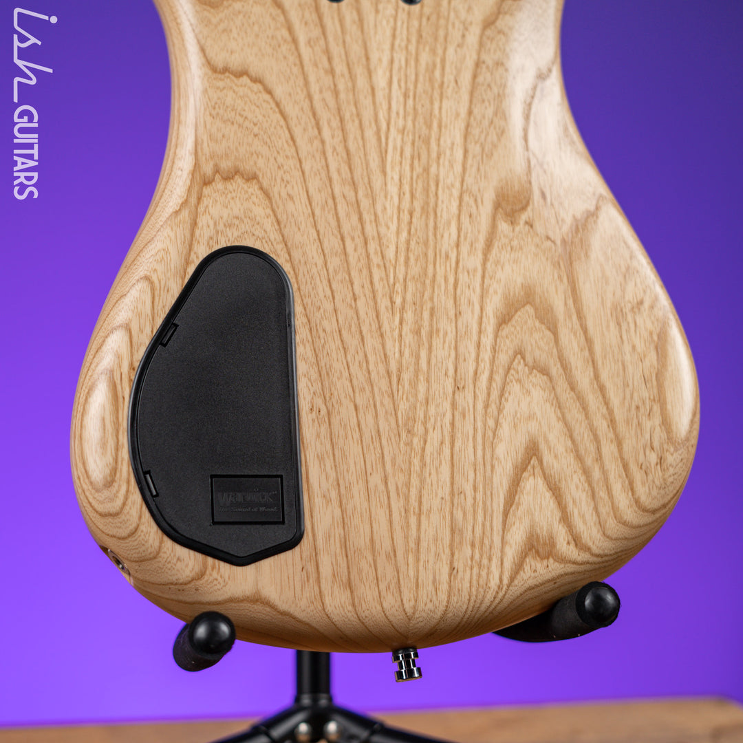 Warwick Teambuilt Pro Series Streamer CV 5-String Natural Transparent Satin