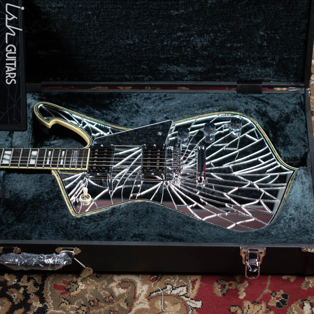 Ibanez Custom Shop PS1CM Paul Stanley Cracked Mirror Electric Guitar