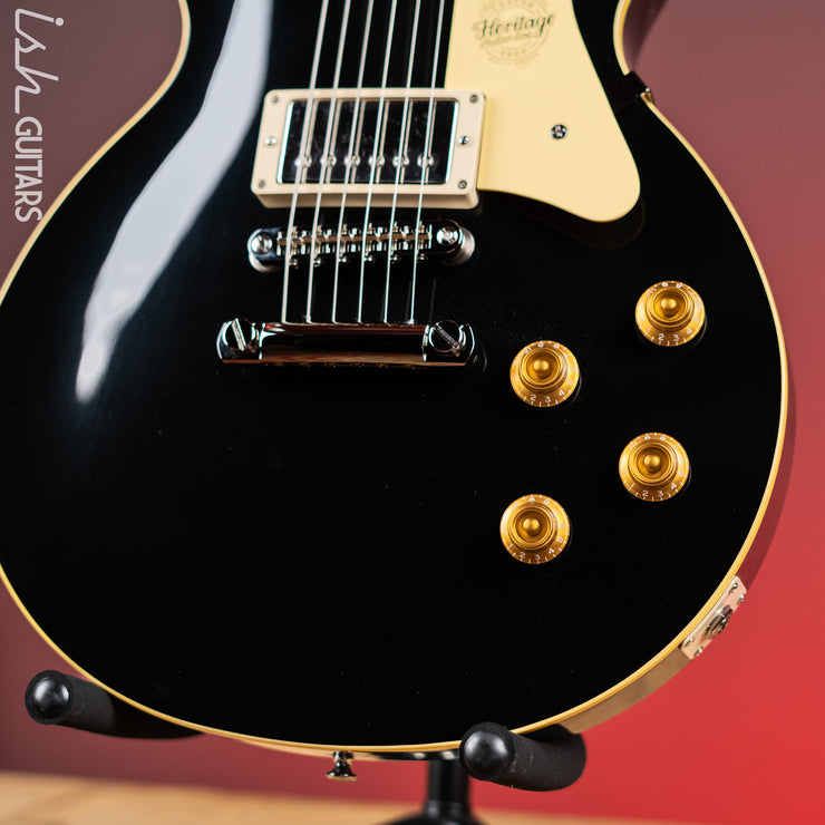 Heritage Custom Shop Core Collection H-150 Electric Guitar Plain Top Ebony