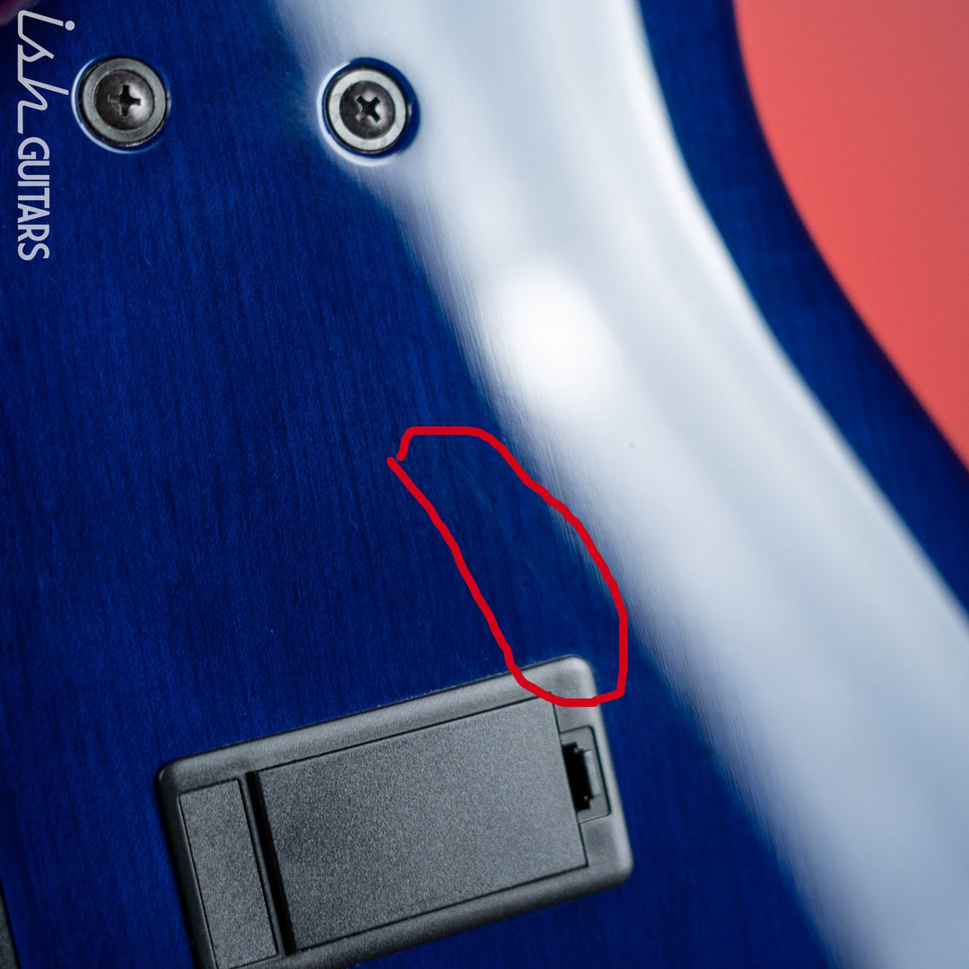 2021 Ibanez SDGR SR375E Sapphire Blue