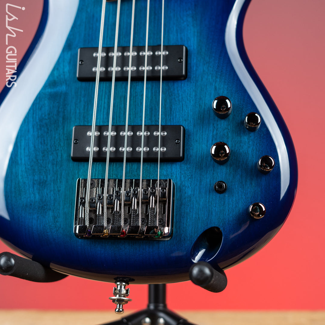 2021 Ibanez SDGR SR375E Sapphire Blue