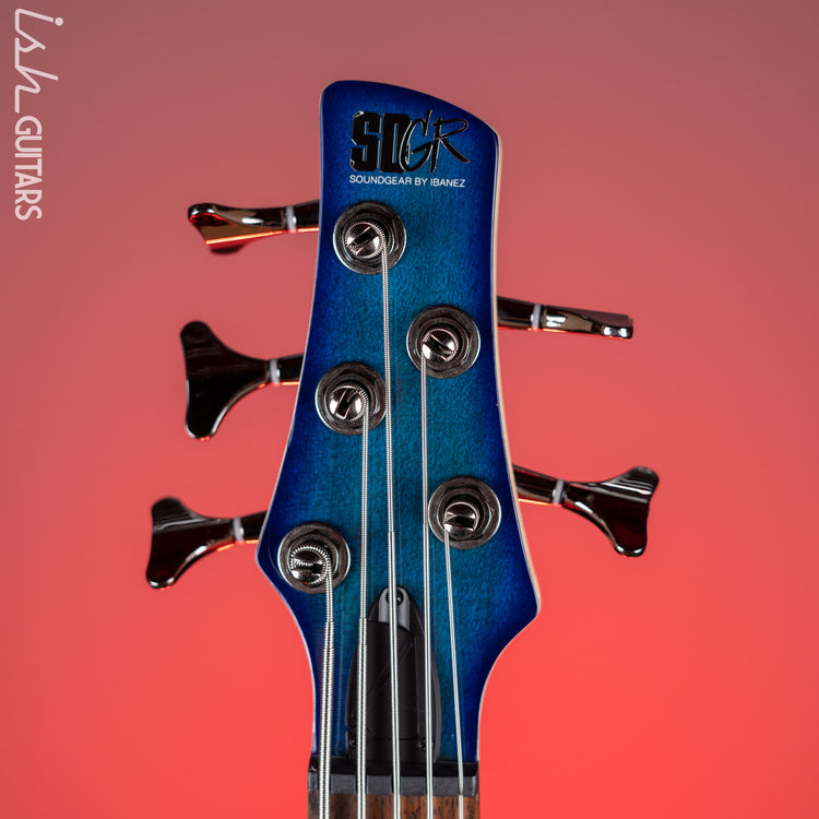 2021 Ibanez SDGR SR375E Sapphire Blue – Ish Guitars
