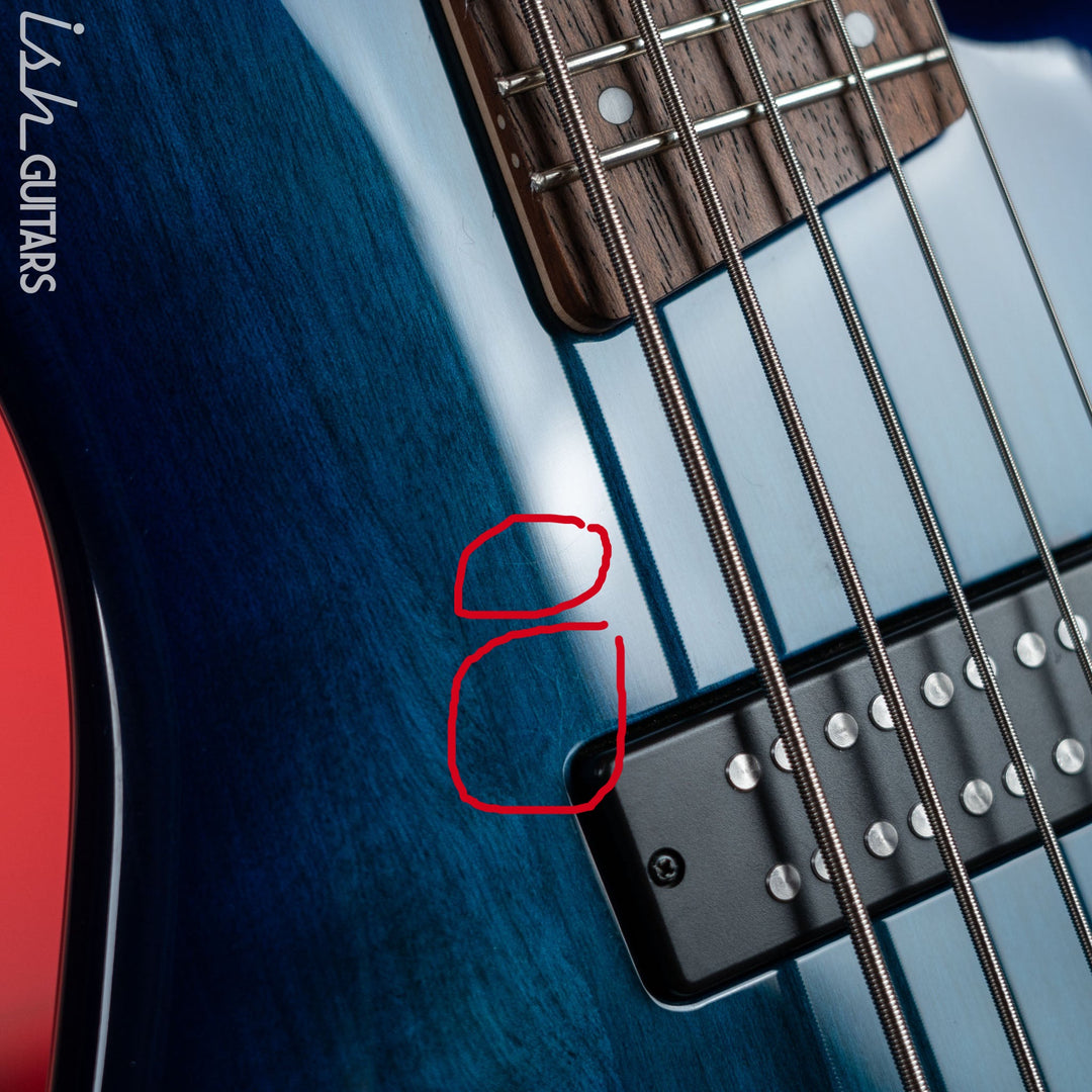 2021 Ibanez SDGR SR375E Sapphire Blue