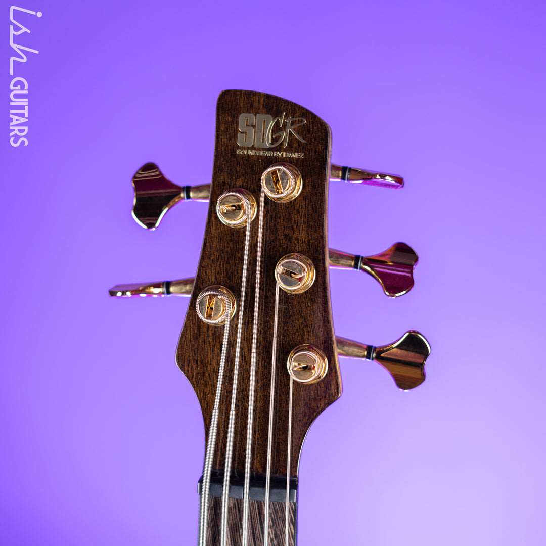 Ibanez Premium SR1605D 5-String Bass Autumn Sunset Sky Demo
