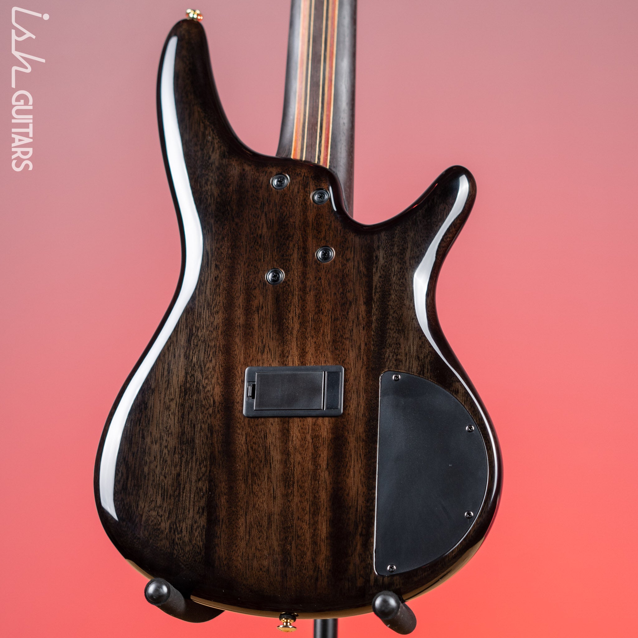 Ibanez Premium SR2605L Left Handed 5-String Bass Cerulean Blue