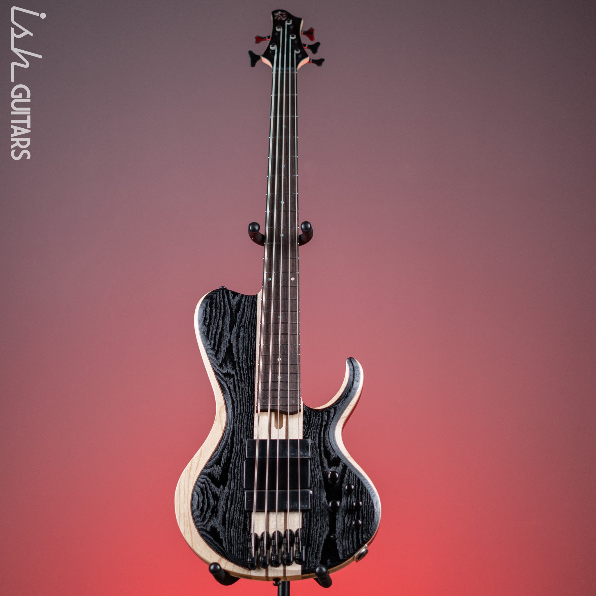 Ibanez BTB865SC 5-String Bass Weathered Black Low Gloss – Ish Guitars