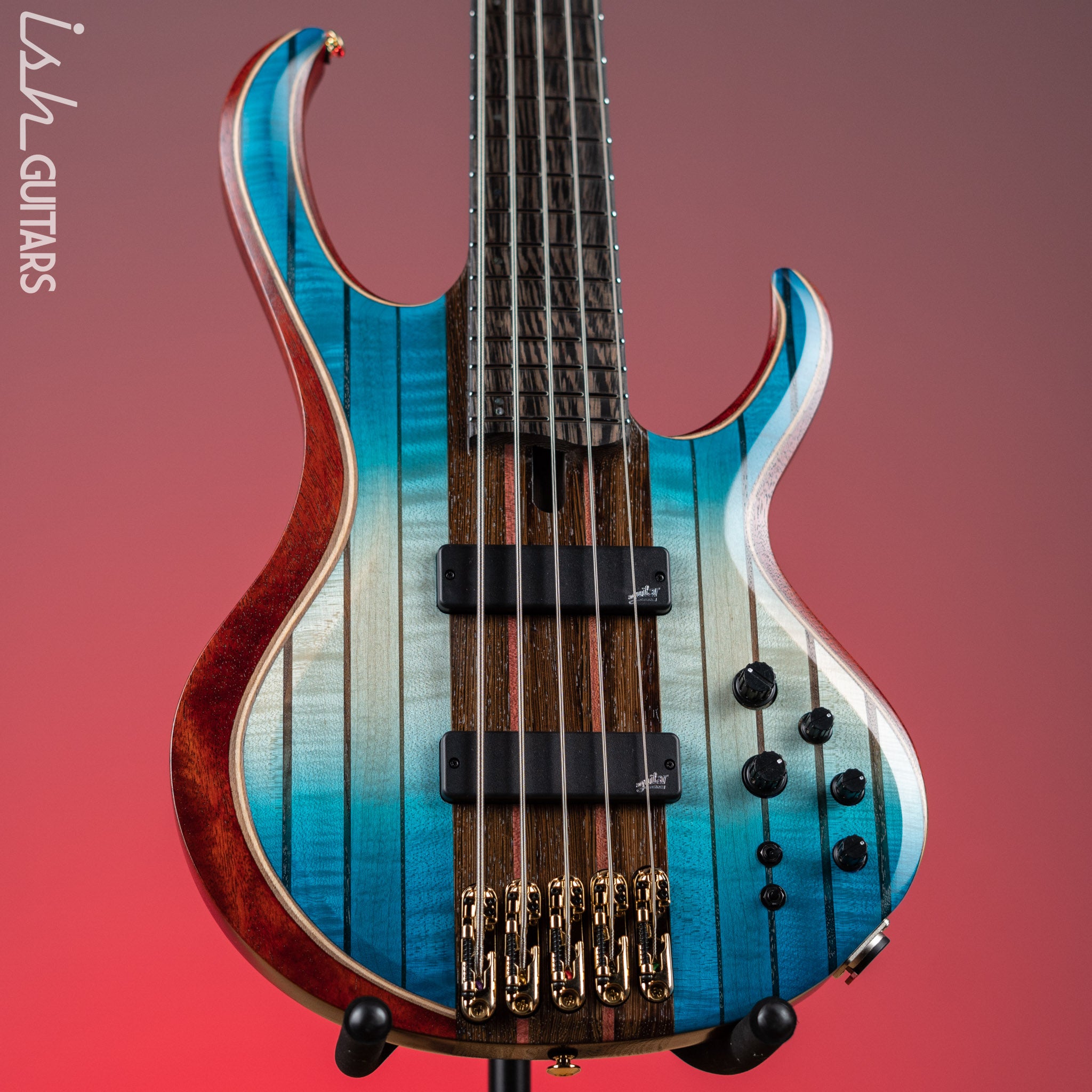 Ibanez BTB1935 Premium 5-String Bass Caribbean Islet Low Gloss
