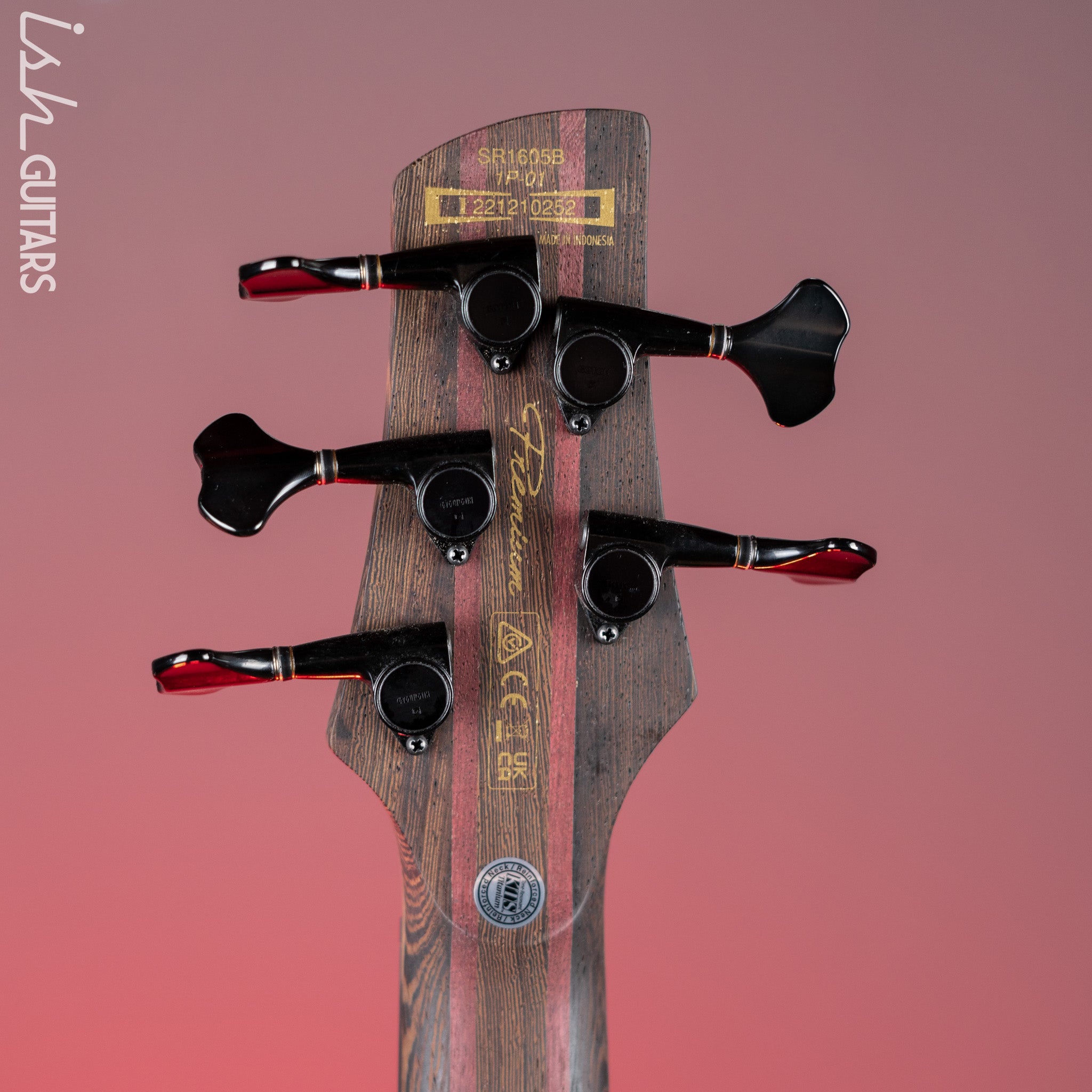 Ibanez Premium SR1605B 5-String Bass Caribbean Shoreline Flat