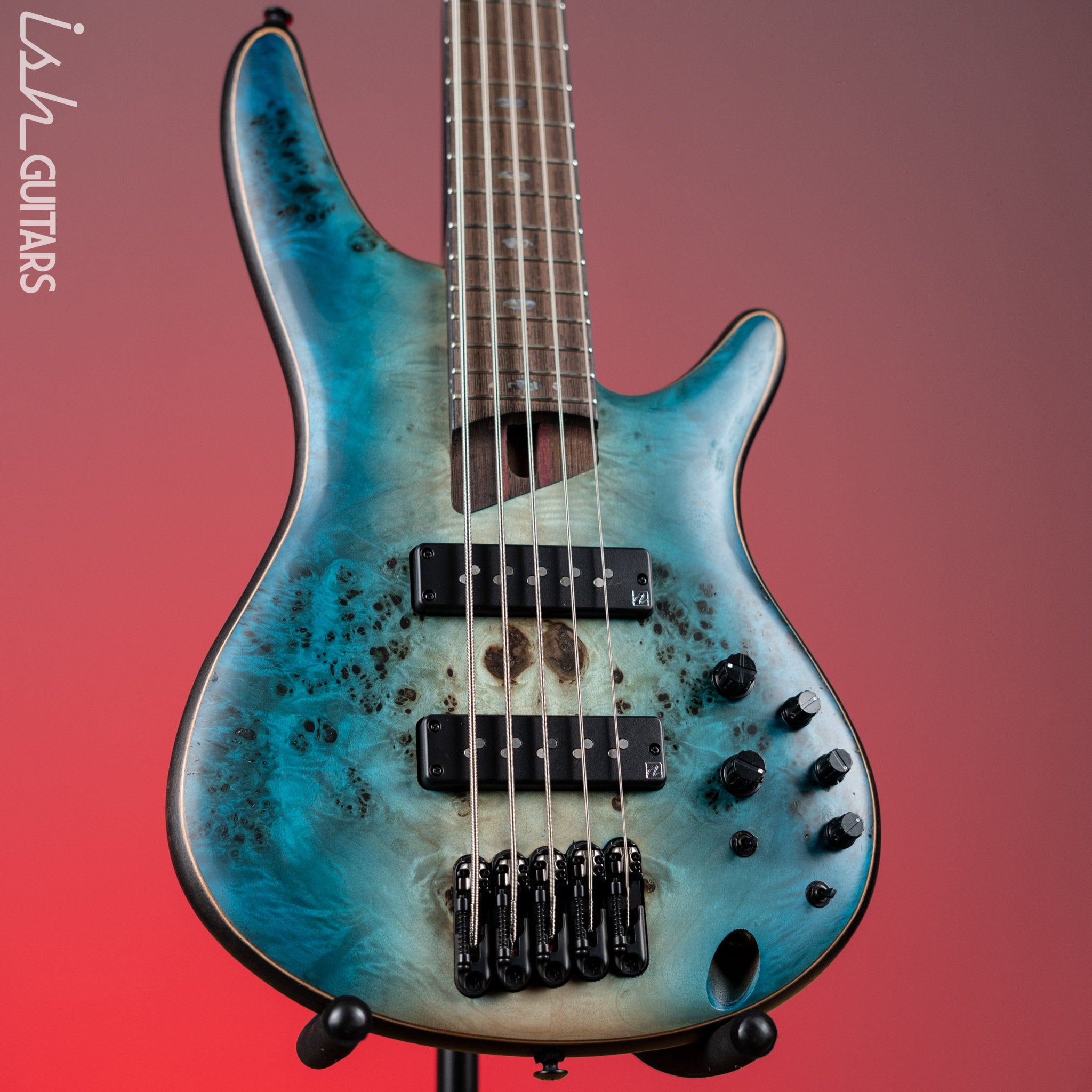 SR1605b Ibanez 5弦 Ibanez Premium SR1605B 5-String Bass Caribbean Shoreline Flat