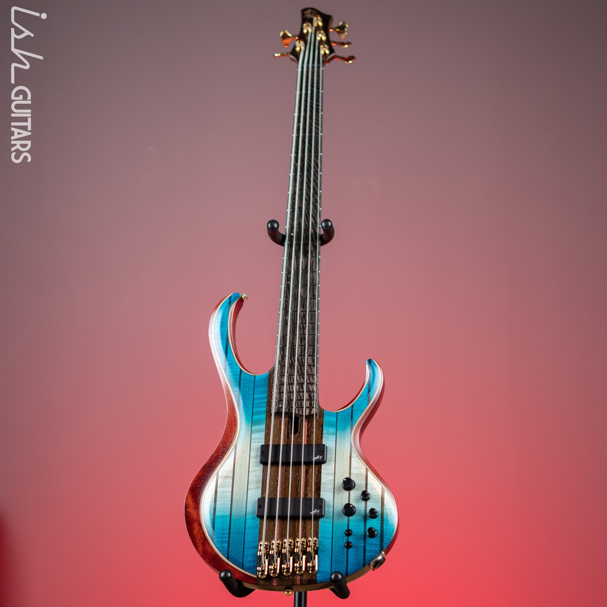Ibanez BTB1935 Premium 5-String Bass Caribbean Islet Low Gloss