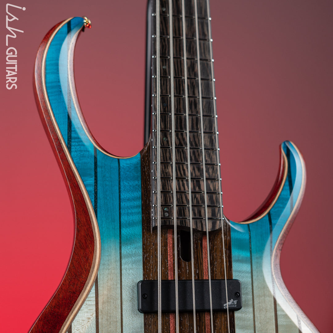 Ibanez BTB1935 Premium 5-String Bass Caribbean Islet Low Gloss Demo
