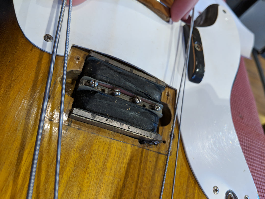 1956 Fender Precision Bass Sunburst Vintage