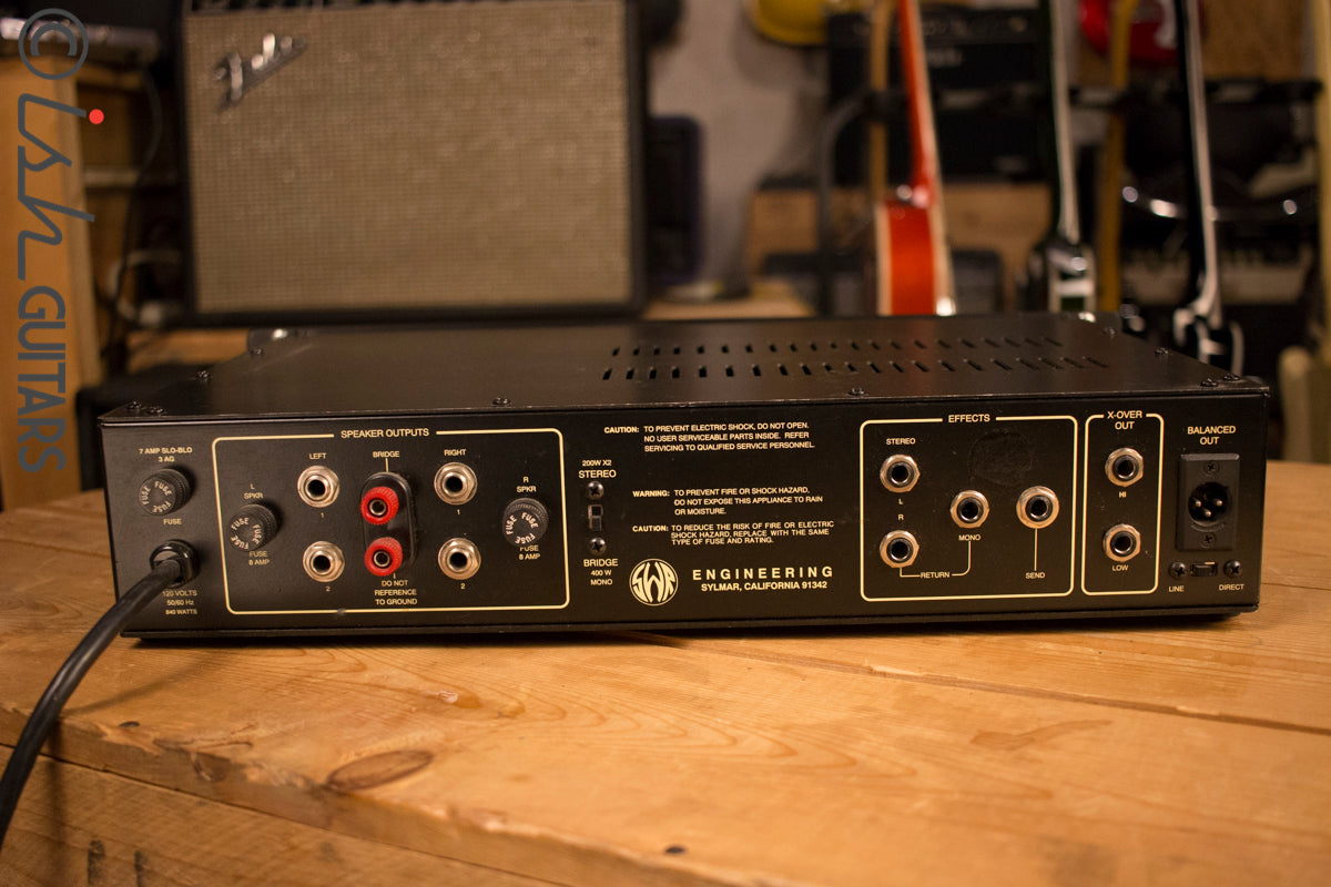 SWR Engineering SM-400 Bass Amp – Ish Guitars