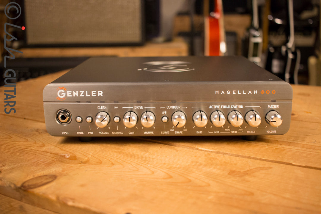 Genzler Amplification Magellan 800 Bass Head Silver