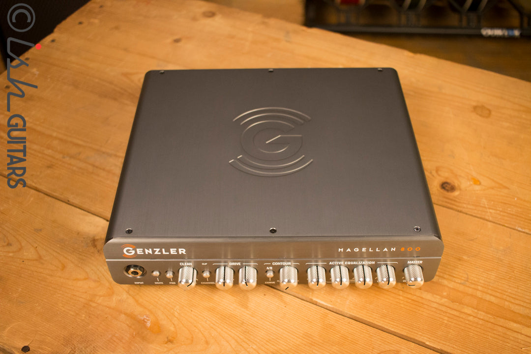 Genzler Amplification Magellan 800 Bass Head Silver