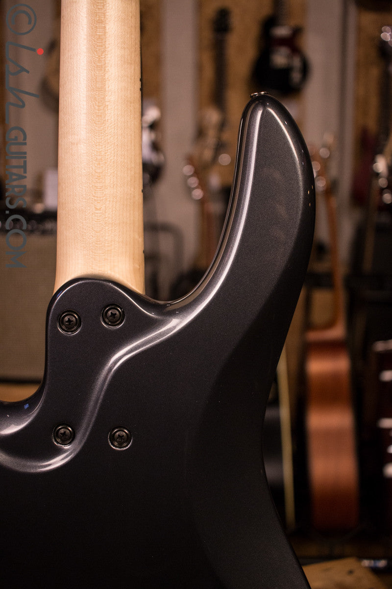 Fodera Monarch Standard Classic 4 Charcoal Frost Metallic