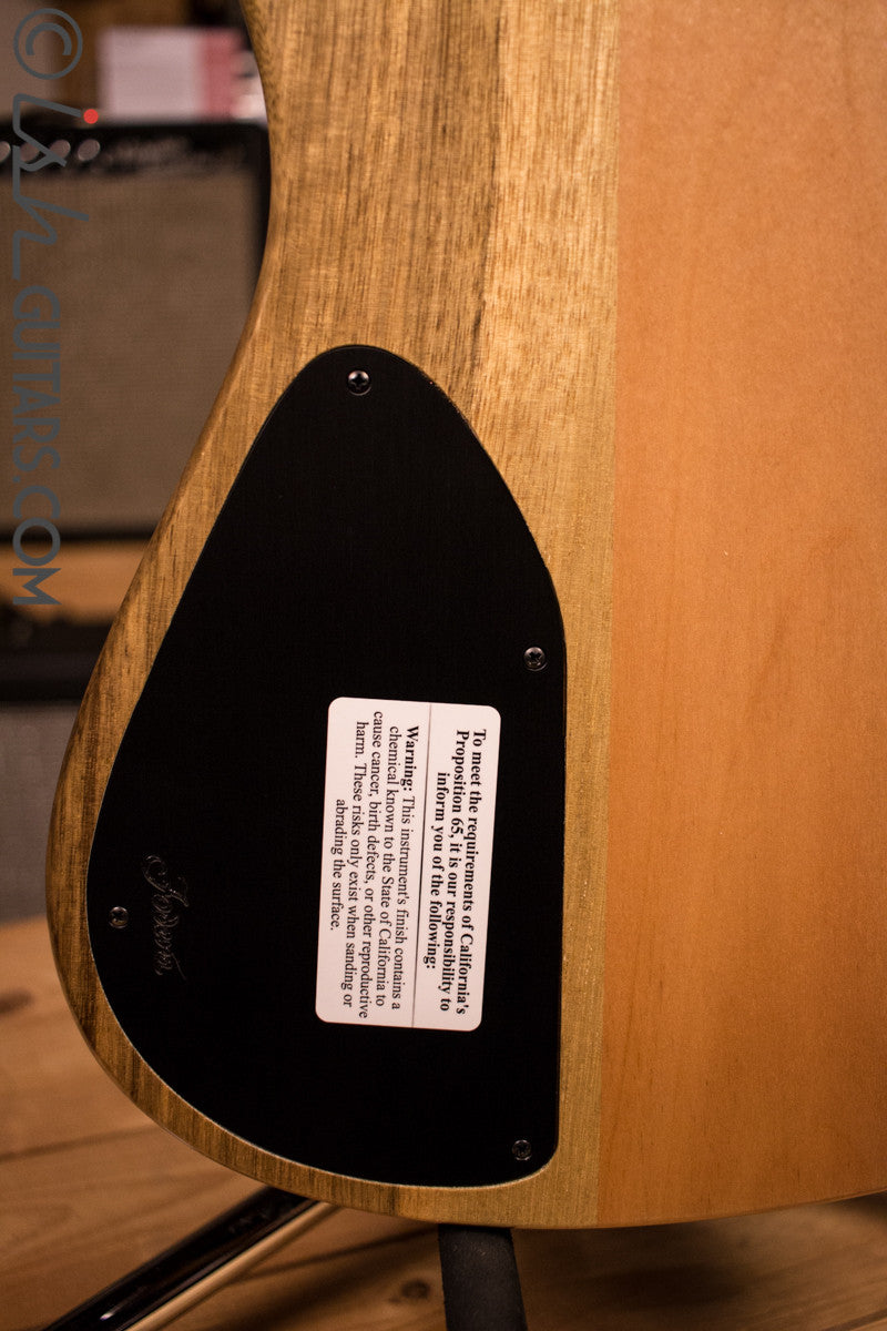 NAMM 2017 Fodera Macassar Ebony Emperor II 5 Elite