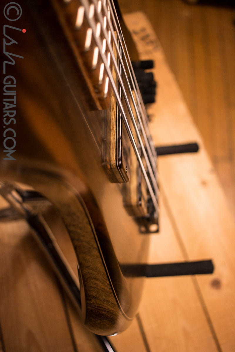 NAMM 2017 Fodera Macassar Ebony Emperor II 5 Elite