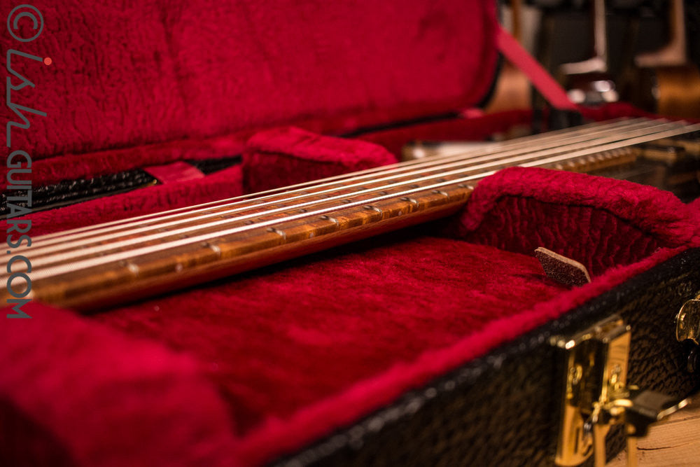 NAMM 2017 Fodera Macassar Ebony Emperor II 5 Elite