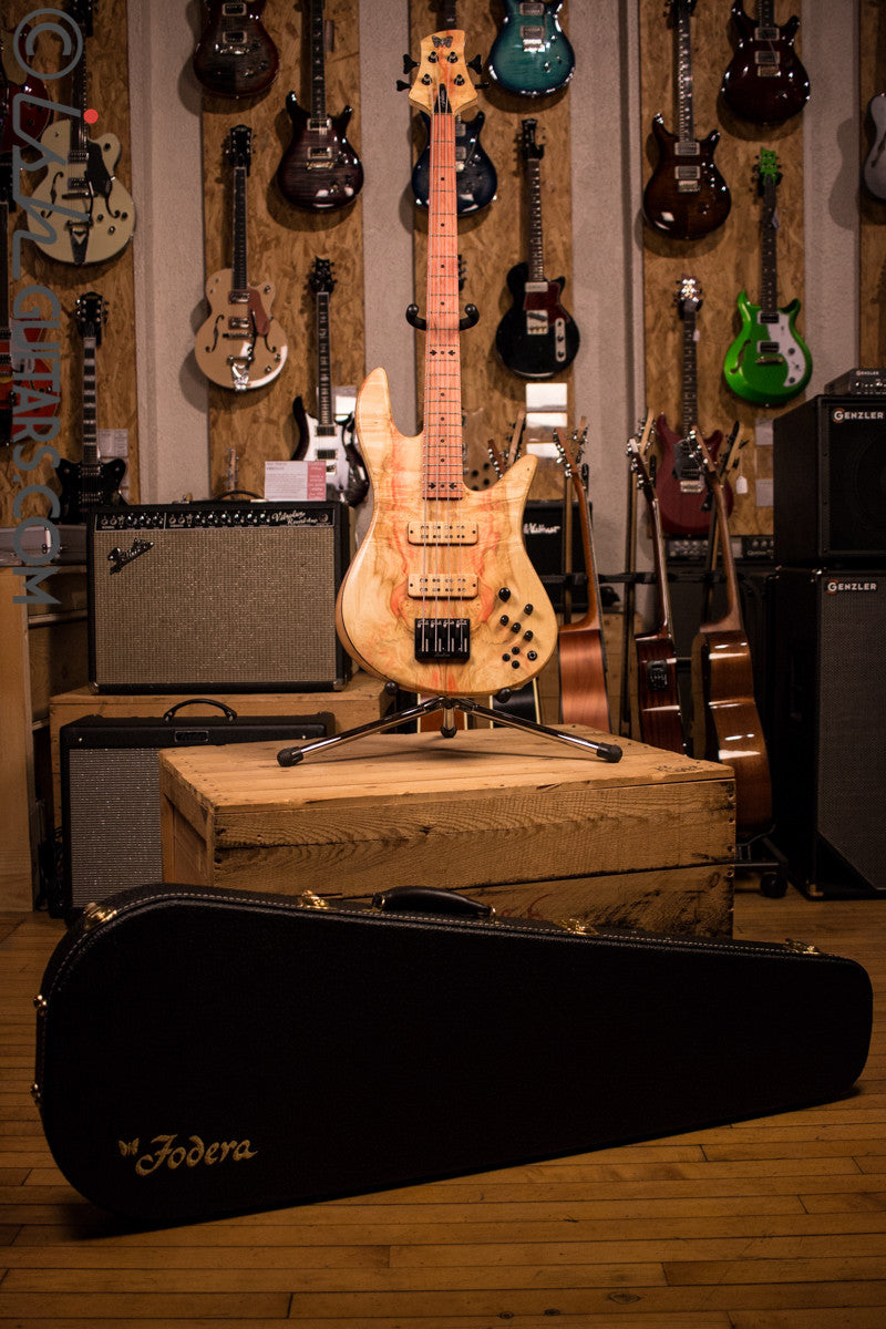 NAMM 2017 Fodera Japanese Maple Viceroy 4 Elite