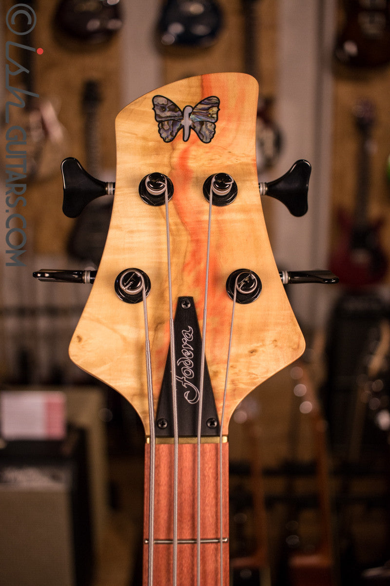NAMM 2017 Fodera Japanese Maple Viceroy 4 Elite