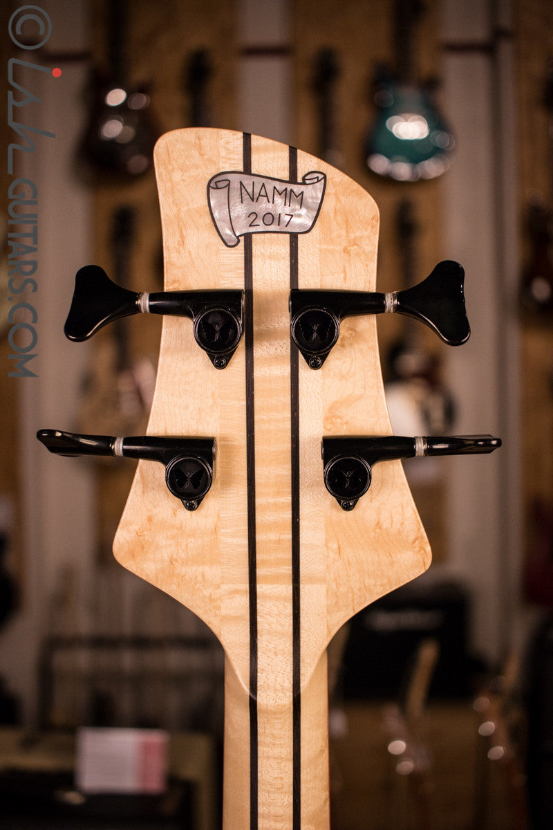 NAMM 2017 Fodera Japanese Maple Viceroy 4 Elite