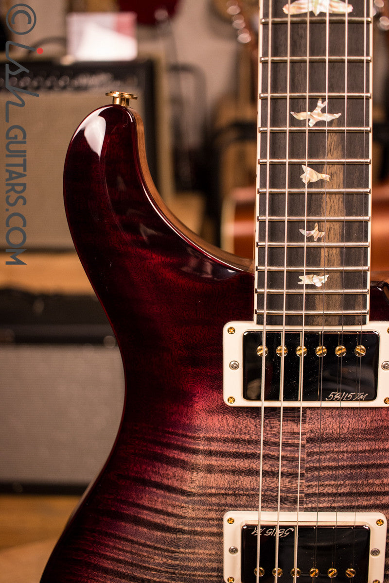 2017 Paul Reed Smith McCarty 10 Top Custom Color Charcoal Purple Burst