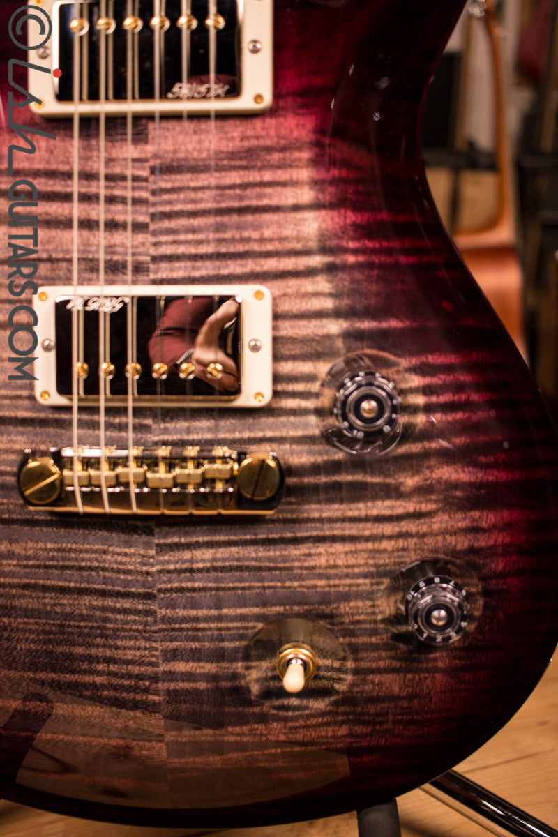 2017 Paul Reed Smith McCarty 10 Top Custom Color Charcoal Purple Burst