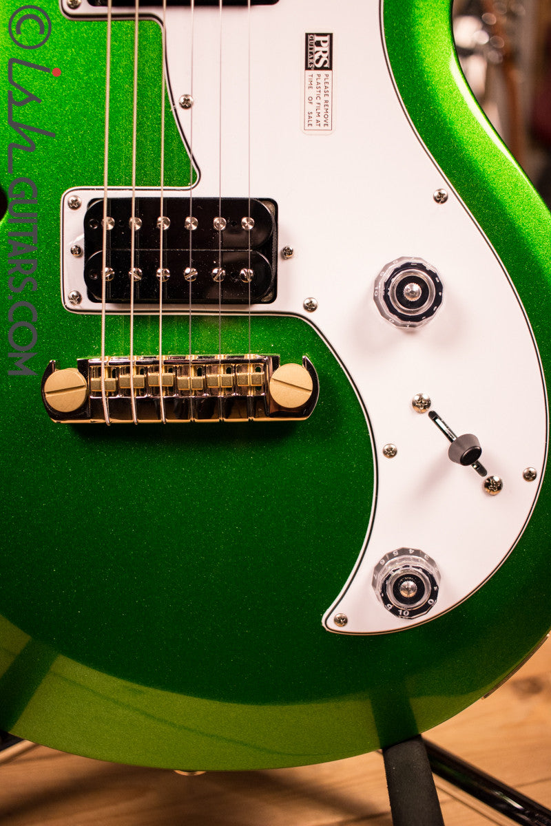 Paul Reed Smith S2 Mira Semi Hollow "Color of the Month" Jewel Lime Metallic