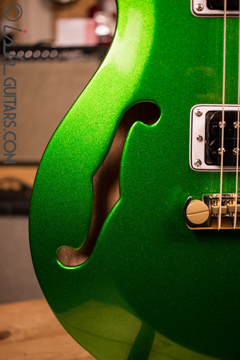 Paul Reed Smith S2 Mira Semi Hollow "Color of the Month" Jewel Lime Metallic