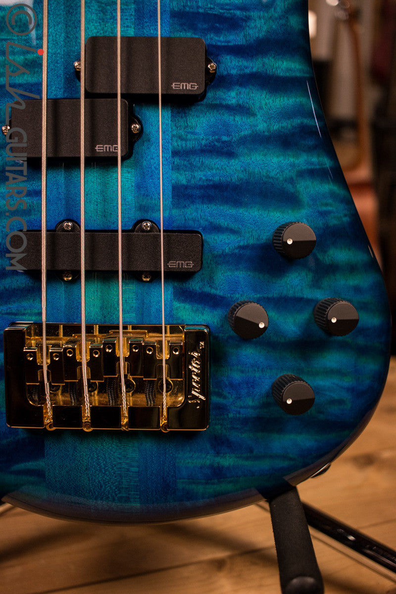 NAMM Spector NS-2 Bahama Blue Gloss Bass Guitar