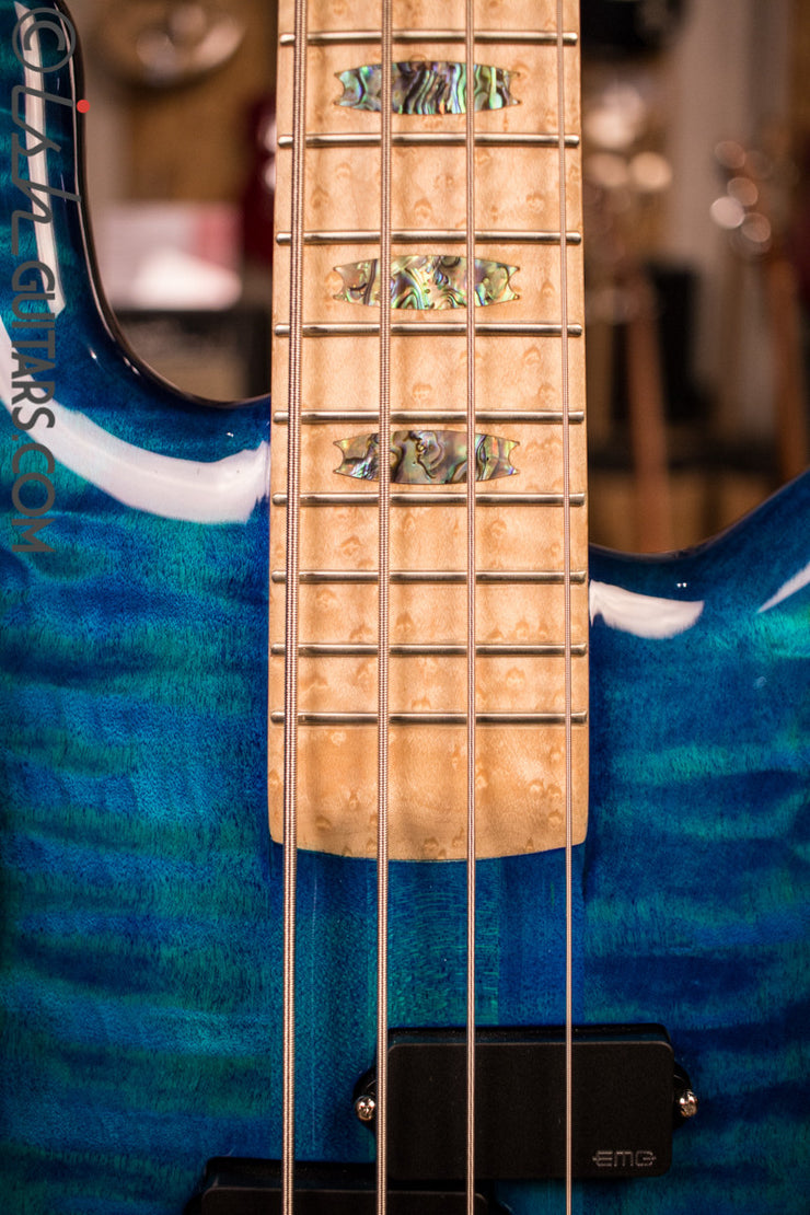 NAMM Spector NS-2 Bahama Blue Gloss Bass Guitar
