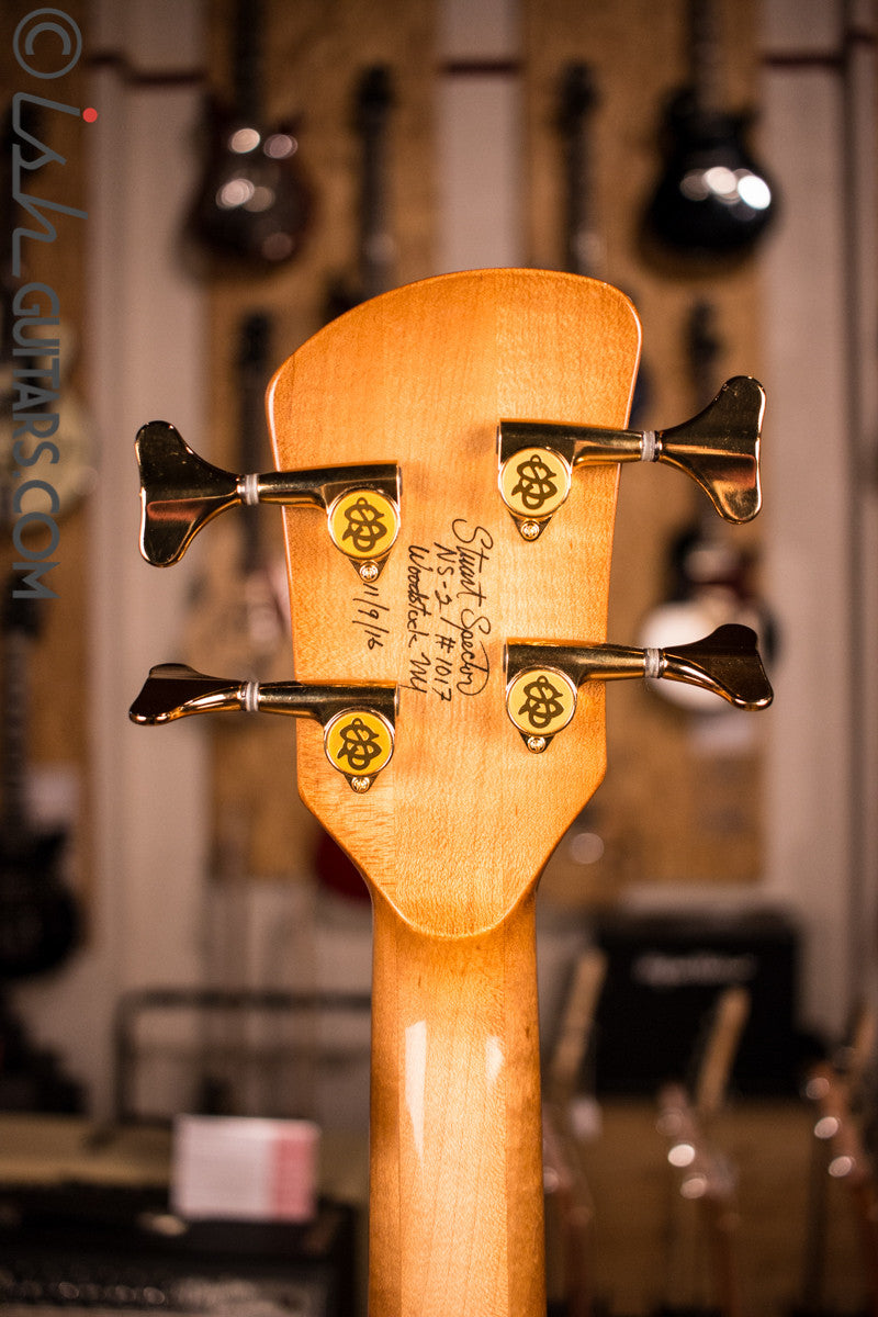 NAMM Spector NS-2 Solid Water Cured Redwood 7.4 Pounds