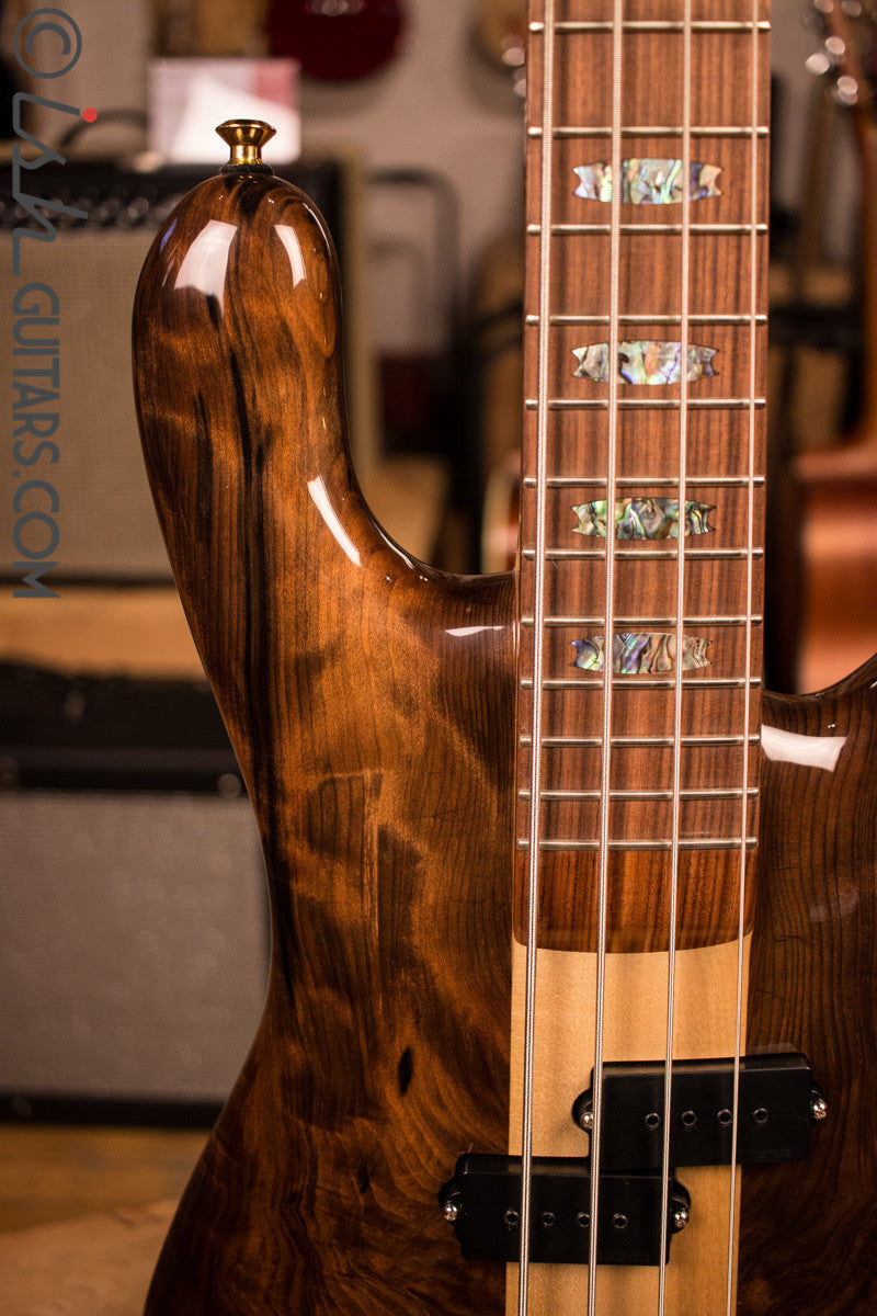 NAMM Spector NS-2 Water Cured Redwood Gloss Bass Guitar