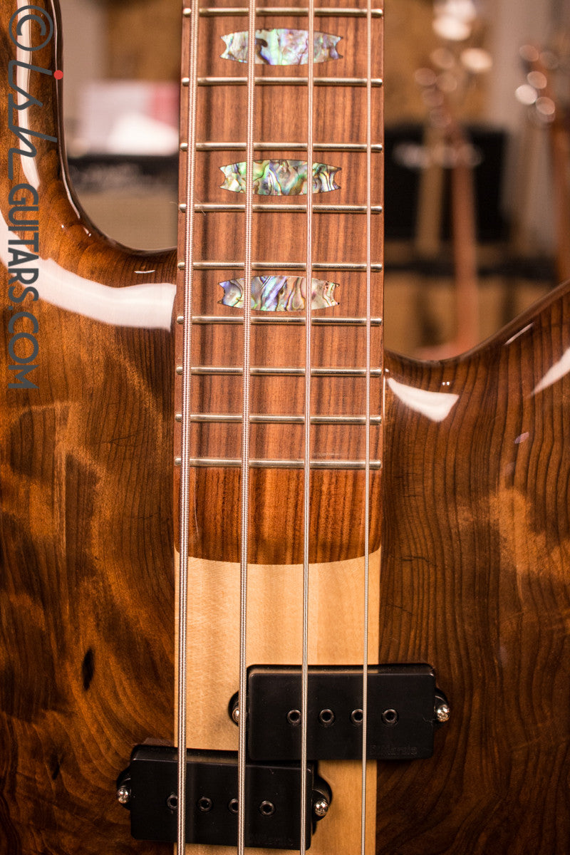 NAMM Spector NS-2 Water Cured Redwood Gloss Bass Guitar