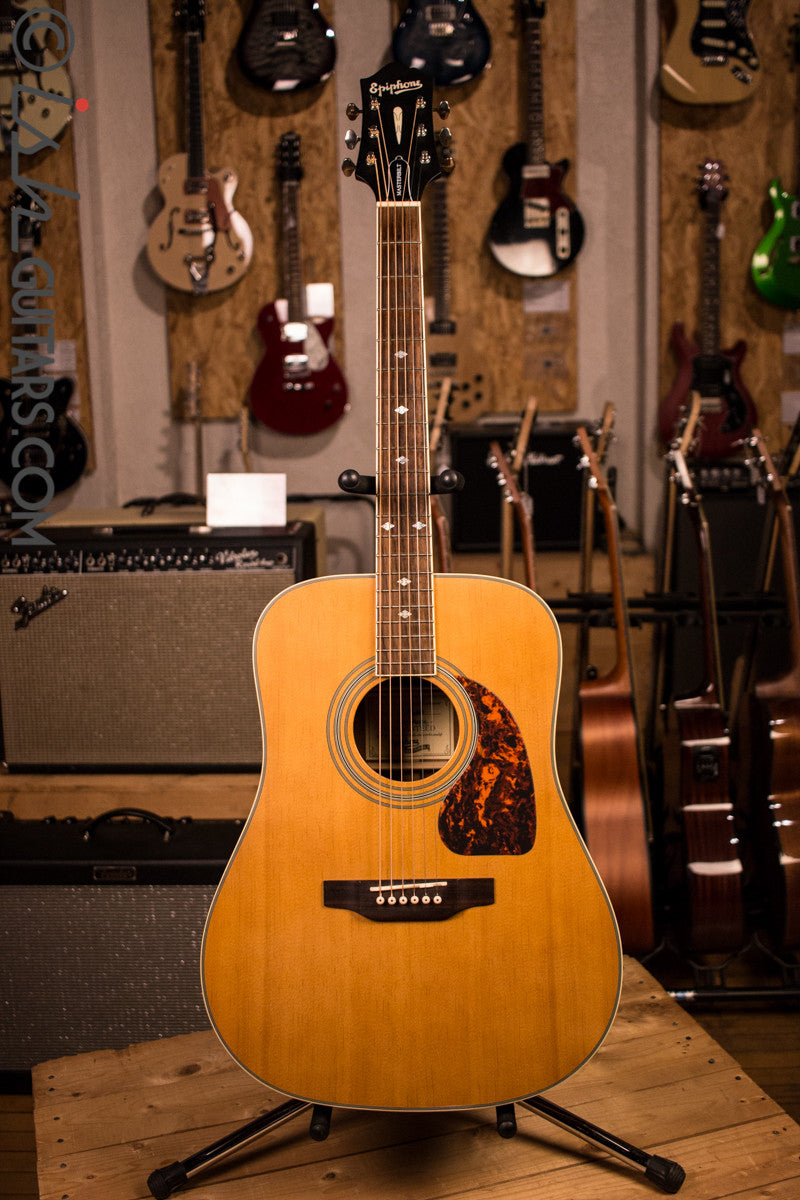 Epiphone Masterbuilt Acoustic DR-500MNS