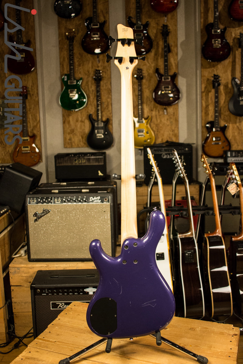 Purple Ibanez Ergodyne Bass